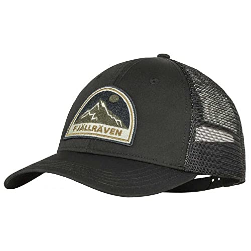 Fjallraven, Badge Långtradarkeps, Kappe Mit Visor., Schwarz, L/XL, Unisex-Erwachsener Fjallraven, Badge Långtradarkeps, Kappe Mit Visor., Schwarz, L/XL, Unisex-Erwachsener von Fjällräven
