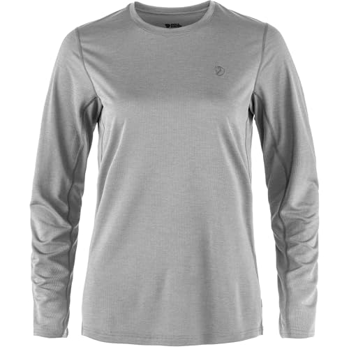 Fjällräven Damen Abisko Day Hike LS W Sweatshirt, Shark Grey, L Fjällräven Damen Abisko Day Hike LS W Sweatshirt, Shark Grey, L von Fjällräven