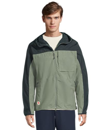 Fjällräven Herren High Coast Wind Jacket M Jacket, Patina Green-Navy, S Fjällräven Herren High Coast Wind Jacket M Jacket, Patina Green-Navy, S von Fjällräven