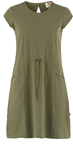 Fjällräven Damen High Coast Lite Dress W T-Shirt, Green, L von Fjällräven