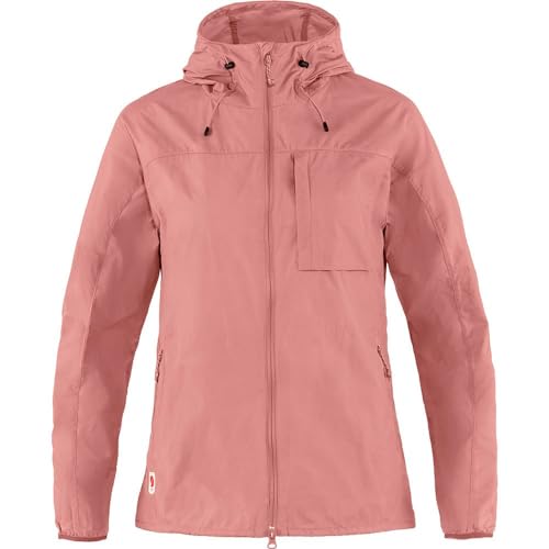 Fjällräven Damen High Coast Wind Jacket W Jacket, Dusty Rose, M von Fjällräven