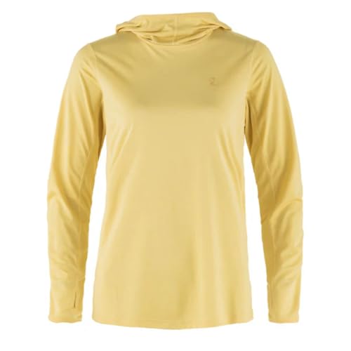 Fjallraven 84108-133 Abisko Sun-Hoodie W Sweatshirt Damen Mais Yellow Größe XS von Fjällräven