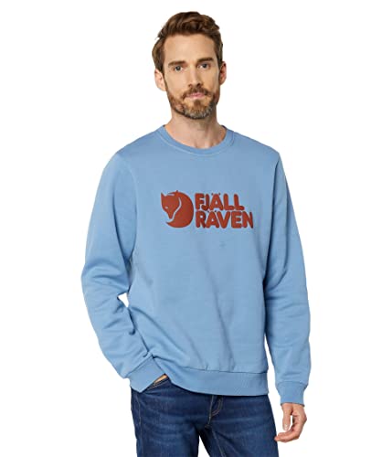 Fjallraven 84142-543 Logo Sweater M Sweatshirt Herren Dawn Blue Größe M von Fjällräven