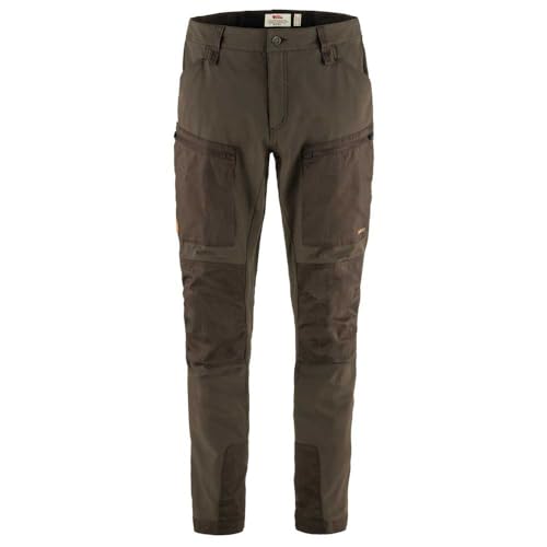 Fjallraven 86411-633 Keb Agile Trousers M Pants Herren Dark Olive Größe 52/R von Fjällräven