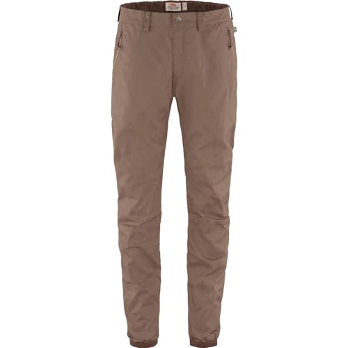 Fjallraven 86666-244 Vardag Trousers M Pants Herren Suede Brown Größe 46/R von Fjällräven