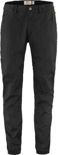 Fjallraven 86666-550 Vardag Trousers M Pants Herren Black Größe 56/S von Fjällräven