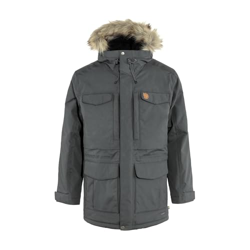 Fjallraven 86668-050 Nuuk Parka M Jacket Herren Basalt Größe S von Fjällräven