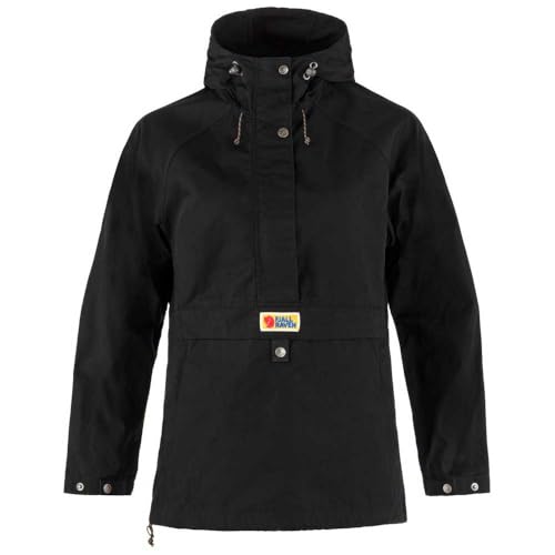 Fjällräven Damen Vardag Anorak W Shell Jackets, Black, L Fjällräven Damen Vardag Anorak W Shell Jackets, Black, L von Fjällräven