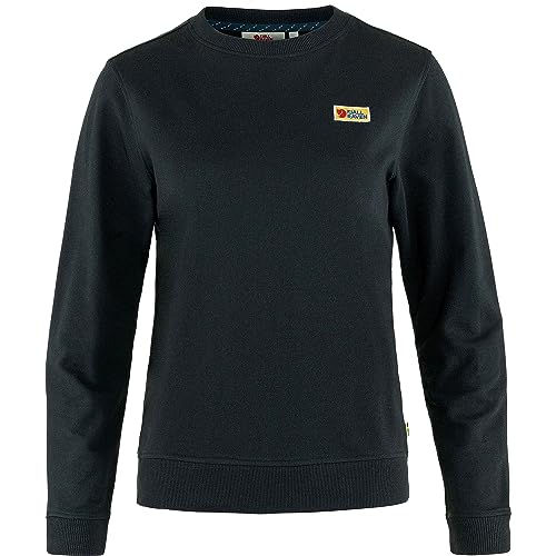 Fjällräven 87075-550 Vardag Sweater W Sweatshirt Damen Black Größe M von Fjällräven