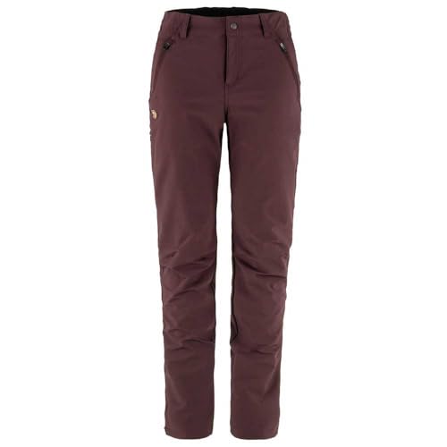 Fjällräven Damen Abisko Trail Stretch Hosen, Port, 38/R Fjällräven Damen Abisko Trail Stretch Hosen, Port, 38/R von Fjällräven