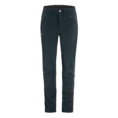 Fjällräven Damen Abisko Trail Stretch Hosen, Dark Navy, 48/R Fjällräven Damen Abisko Trail Stretch Hosen, Dark Navy, 48/R von Fjällräven