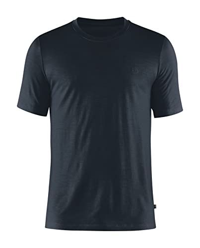 Fjällräven Herren Abisko Wool SS M, Dark Navy, M Fjällräven Herren Abisko Wool SS M, Dark Navy, M von Fjällräven