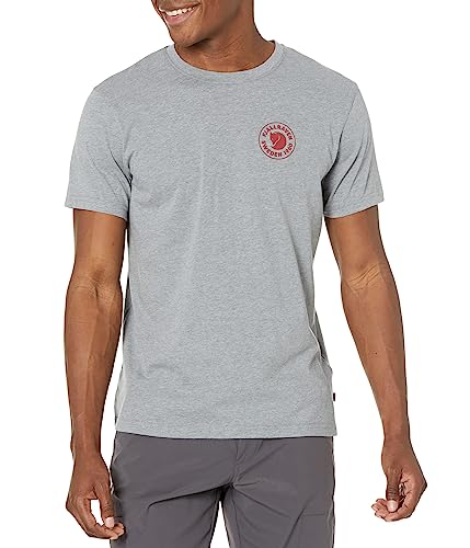 Fjallraven 87313-051 1960 Logo T-shirt M T-shirt Herren Grey Melange Größe XS von Fjällräven