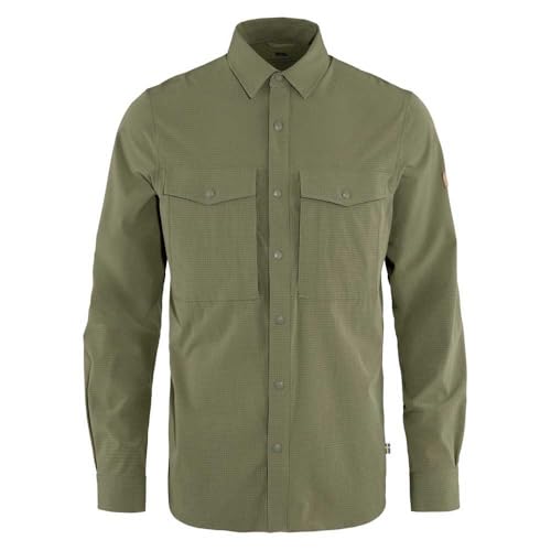 Fjällräven Herren Abisko Trekking Shirt M Shirts Long Sleeve, Light Olive, XL Fjällräven Herren Abisko Trekking Shirt M Shirts Long Sleeve, Light Olive, XL von Fjällräven
