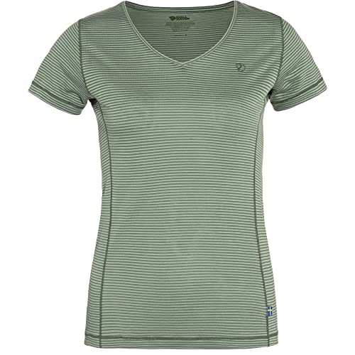 Fjallraven 89472-614 Abisko Cool T-Shirt W T-Shirt Damen Patina Green Größe XS von Fjällräven