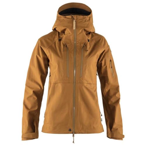 Fjällräven Damen Keb Eco-Shell Jacket W, Kastanie, XXL Fjällräven Damen Keb Eco-Shell Jacket W, Kastanie, XXL von Fjällräven