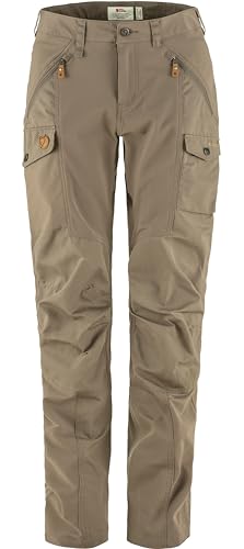 Fjällräven Damen Nikka Hosen Curved W Hosen, Suede Brown, 44 Fjällräven Damen Nikka Hosen Curved W Hosen, Suede Brown, 44 von Fjällräven