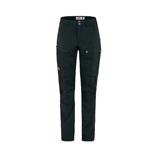 Fjallraven 89834-550 Abisko Midsummer Zip Off Trousers W Pants Damen Black Größe 48 von Fjällräven