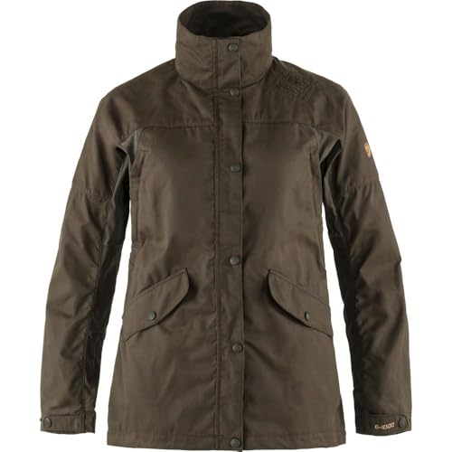 Fjallraven Damen Forest Hybrid W Jacket, Dark Olive, XL EU von Fjällräven