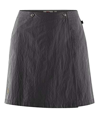 Fjallraven Damen Travellers MT Skort W Skirt, Dark Grey, 46 Fjallraven Damen Travellers MT Skort W Skirt, Dark Grey, 46 von Fjällräven