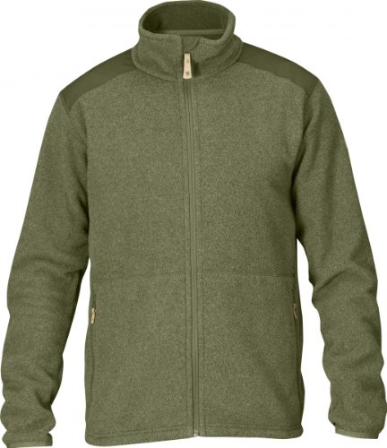 Fjallraven Herren M/Sten Fleece Sweatshirt, Grün, Large von Fjällräven