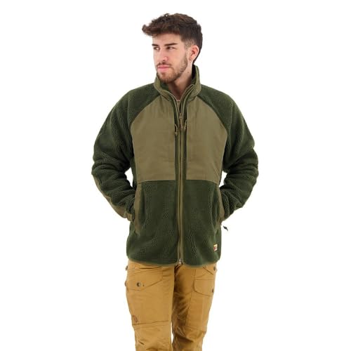 Fjällräven Herren Vardag Pile Jacket, Deep Forest/Laurel Green, S Fjällräven Herren Vardag Pile Jacket, Deep Forest/Laurel Green, S von Fjällräven