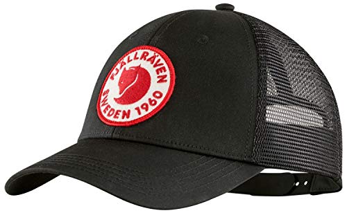 Fjallraven Unisex 1960 Logo Långtradarkeps Hat, Schwarz, L-XL EU von Fjällräven