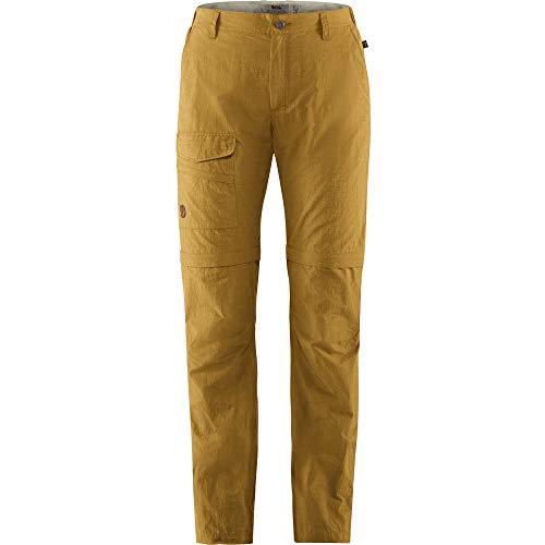 Fjüllrüven Damen Travellers Mt Zip-off Trs W Hose, Ocker, 46 EU Fjüllrüven Damen Travellers Mt Zip-off Trs W Hose, Ocker, 46 EU von Fjällräven