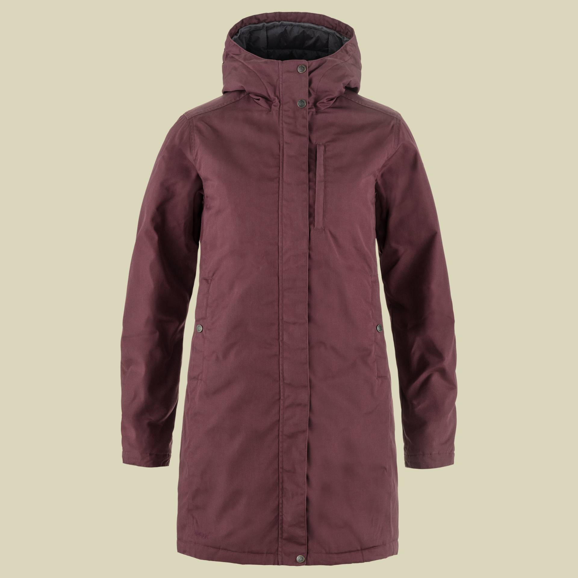 Kiruna Padded Parka Women rot L - port Kiruna Padded Parka Women rot L - port von Fjällräven