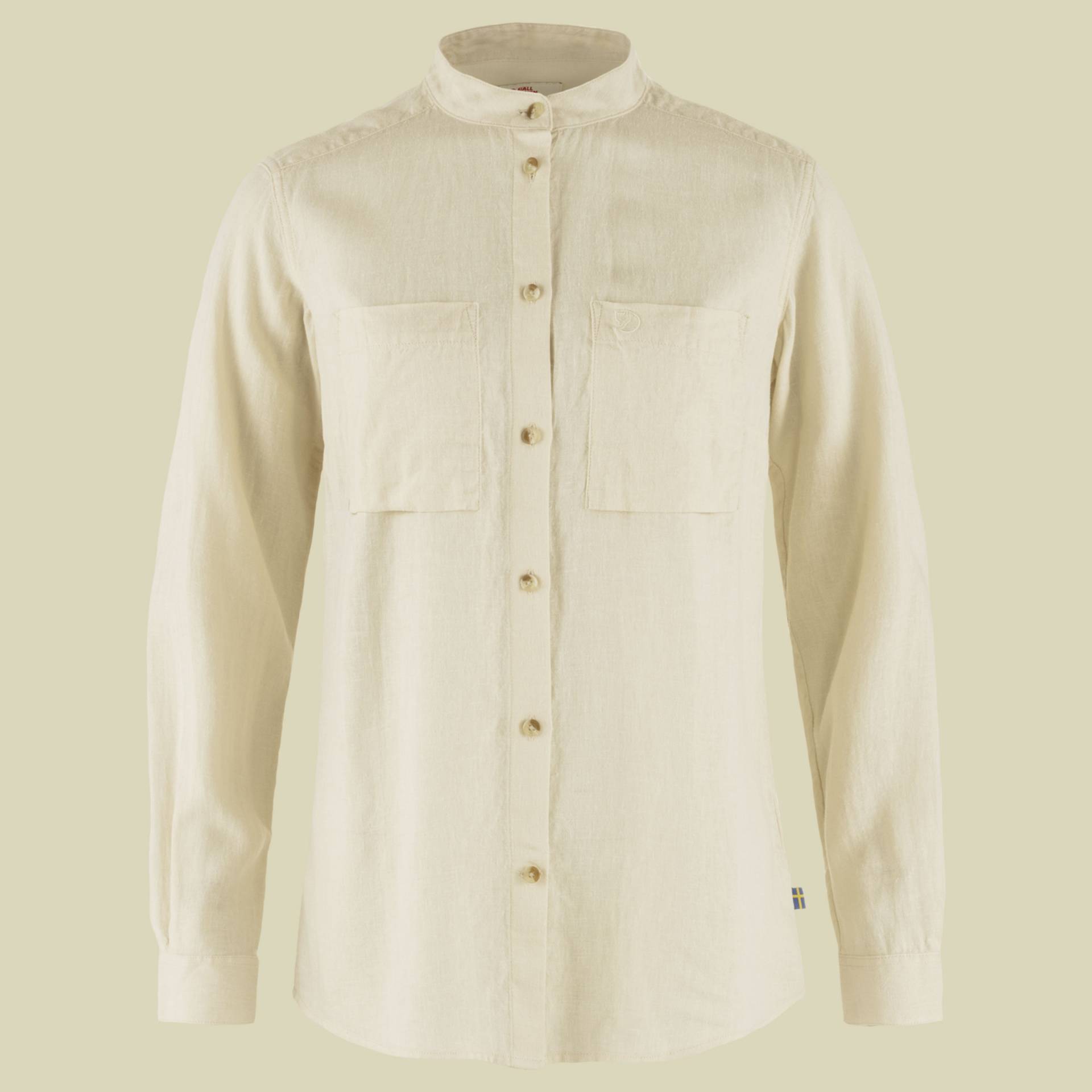 Övik Hemp Shirt LS Women weiß L - chalk white Övik Hemp Shirt LS Women weiß L - chalk white von Fjällräven