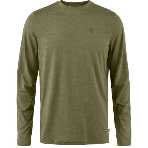 Fjällräven Herren Abisko Day Hike LS M Sweatshirt, Green, M Fjällräven Herren Abisko Day Hike LS M Sweatshirt, Green, M von Fjällräven