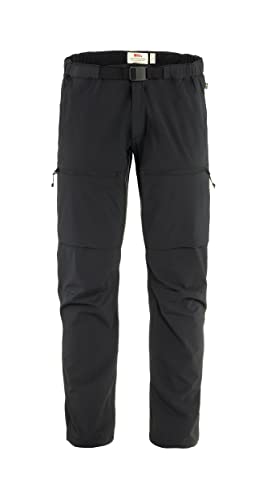 Fjallraven 81523-550 High Coast Hike Trousers M Long Pants Herren Black Größe 50 von Fjäll Räven