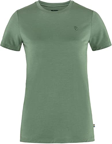 Fjallraven 84101-614 Abisko Wool SS W T-Shirt Damen Patina Green Größe XXS von Fjäll Räven