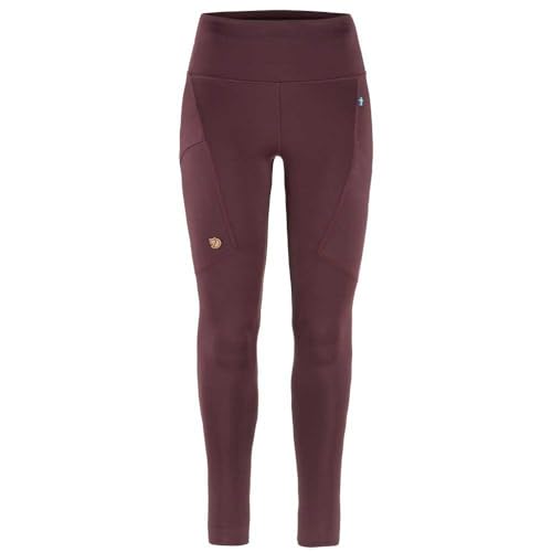 Fjällräven Damen Abisko Tights W Trousers, Port, S von Fjällräven