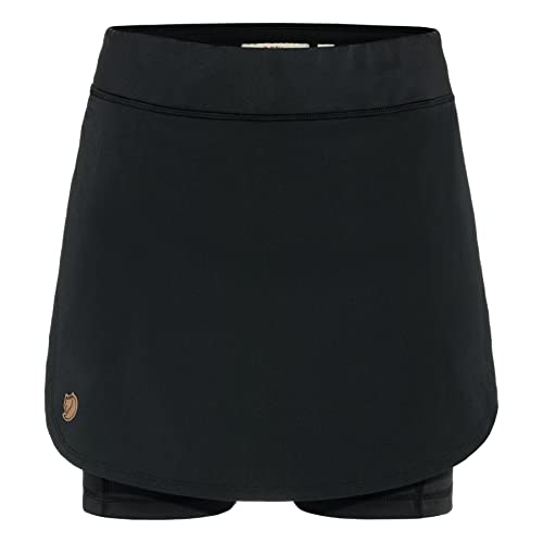 Fjallraven 84780-550 Abisko Midsummer Skort W Sports Skirt Damen Black Größe 46 von Fjällräven