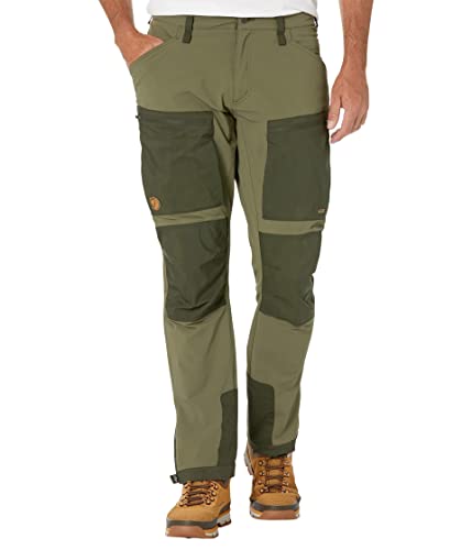 Fjallraven 86411-625-662 Keb Agile Trousers M Pants Herren Laurel Green-Deep Forest Größe 56/R von Fjäll Räven