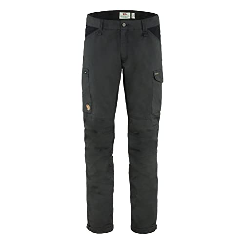 Fjallraven 86550-030-550 Kaipak Trousers M Shorts Herren Dark Grey-Black Größe 54/R von Fjäll Räven