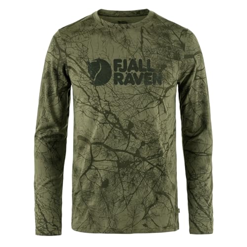 Fjällräven Herren Värmland Wool LS M, Green Camo, L Fjällräven Herren Värmland Wool LS M, Green Camo, L von Fjällräven