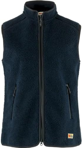 Fjallraven 86994-560 Vardag Pile Fleece Vest W Sports vest Damen Navy Größe S von Fjällräven