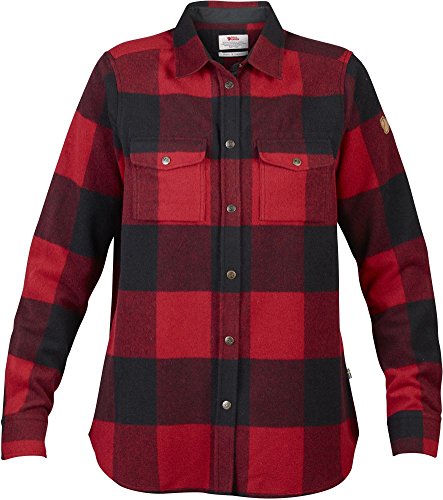 Fjällräven Damen Shirt Canada, Red, L, 90835-320 von Fjäll Räven