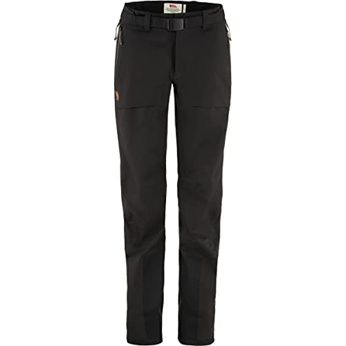 Fjallraven Damen Sport Trousers Keb Eco-Shell Trousers W, Black, XXS, 89602 von Fjäll Räven