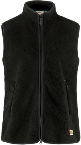 Fjallraven 86994-550 Vardag Pile Fleece Vest W Sports vest Damen Black Größe M von Fjäll Räven