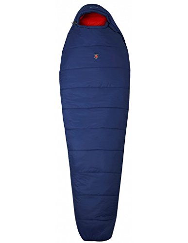 Fjällräven Unisex – Erwachsene Abisko Two Seasons Regular Schlafsack, Atlantic Blue, 180 cm von Fjäll Räven