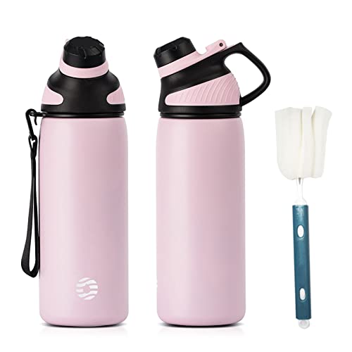 Fjbottle Edelstahl-Wasserflasche 600 ml/800 ml/1 l mit magnetischem Deckel, BPA-frei, isolierte Wasserflasche, Sport-Metall-Wasserflasche, heiße und kalte Getränke, Vakuumflasche, Arbeit, Reisen Fjbottle Edelstahl-Wasserflasche 600 ml/800 ml/1 l mit magnetischem Deckel, BPA-frei, isolierte Wasserflasche, Sport-Metall-Wasserflasche, heiße und kalte Getränke, Vakuumflasche, Arbeit, Reisen von Fjbottle