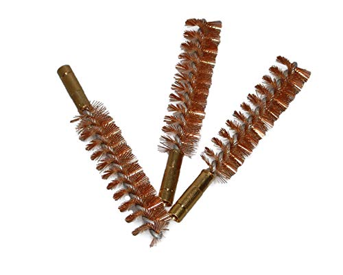Flachberg Waffenreinigung Bronzebürste 45 ACP 44 mag Innengewinde 1/8'' 3 Stück Pistolen Pflege von Flachberg