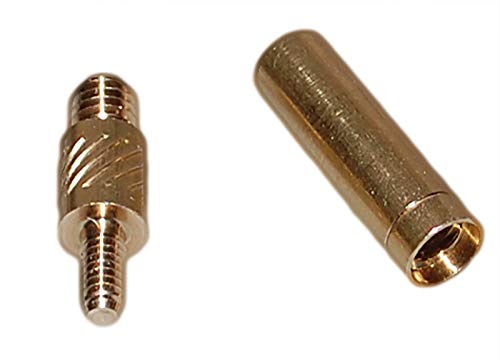 Flachberg Waffenreinigungsset Adapter M5-1/8 Zoll Laufreiniger Adapter für Putzstock mit 1/8 Zoll und M5 Gewinde Waffenpflege Flachberg Waffenreinigungsset Adapter M5-1/8 Zoll Laufreiniger Adapter für Putzstock mit 1/8 Zoll und M5 Gewinde Waffenpflege von Flachberg