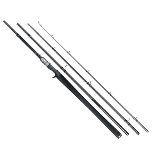 FLADEN Maxximus Travel North Trigger Reiserute, PLK North Serie Travel Rod 260cm - 150g, 4 Teile, Transportmaß 73cm, Norwegenrute von Fladen