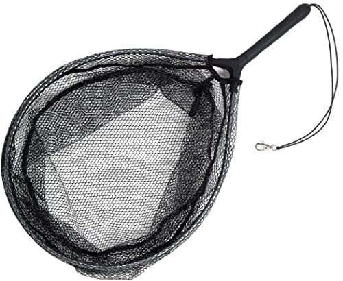 Fladen Stream Landing Net, Watkescher mit gummierten Netz, Größe 50 x 40cm, ideal fürs Forellenangeln an der Küste öder Fluss Fladen Stream Landing Net, Watkescher mit gummierten Netz, Größe 50 x 40cm, ideal fürs Forellenangeln an der Küste öder Fluss von Fladen