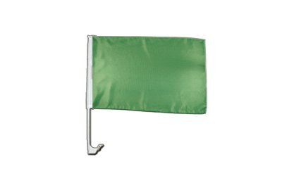 Autofahne Autoflagge Einfarbig Grün - 30 x 40 cm Autofahne Autoflagge Einfarbig Grün - 30 x 40 cm von Flaggenfritze
