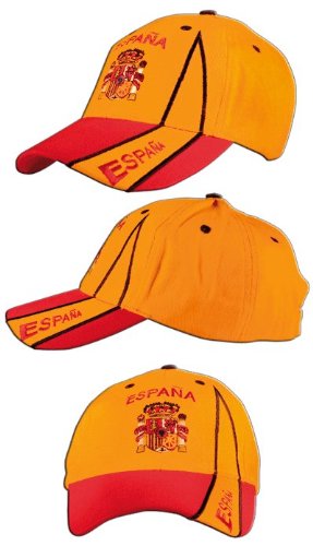 Cap/Kappe Spanien, Fan Cap/Kappe Spanien, Fan von Flaggenfritze